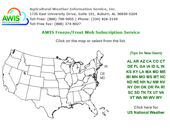 AWIS Weather Services Member Access - 6 months